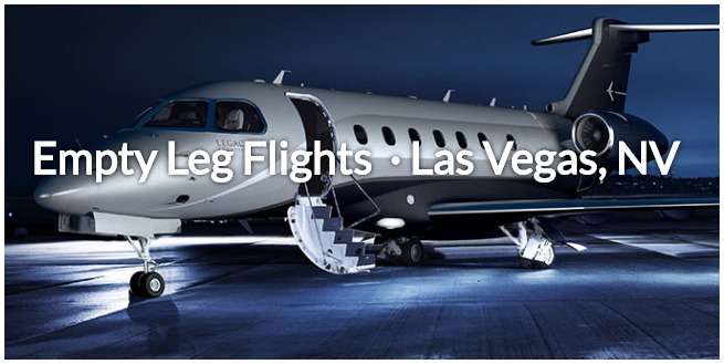 empty leg flight las vegas