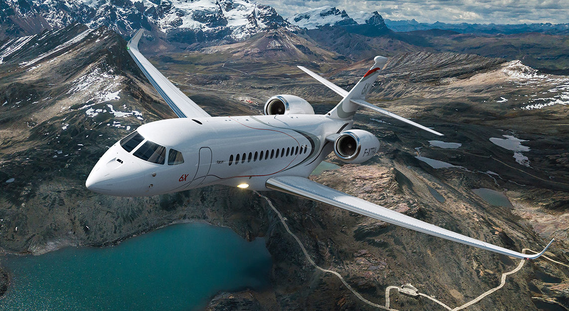Las Vegas Dassault Falcon 6X Charter
