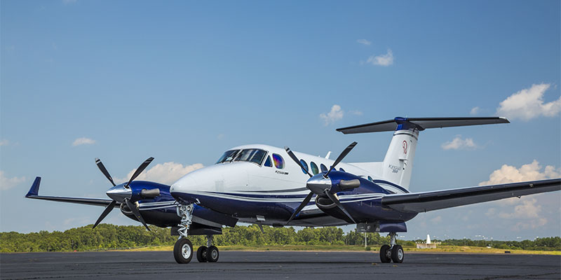 Beechcraft King Air 260 turboprop for Las Vegas charter