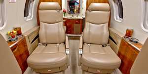 Learjet 40 view for Las Vegas charter