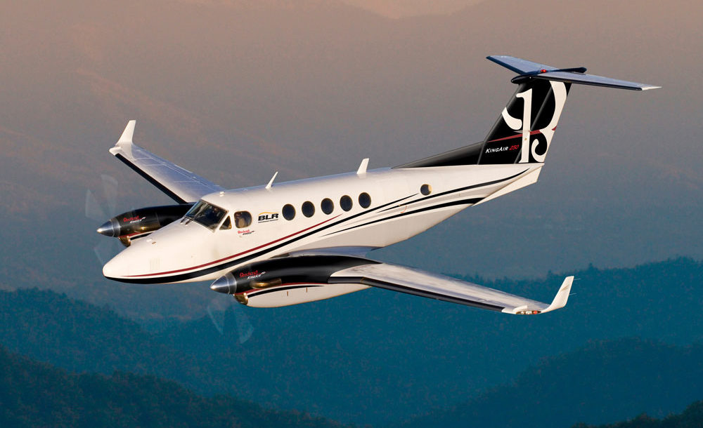 King Air 90 turboprop for Las Vegas charter