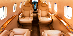 Piaggio Avanti II view for Las Vegas charter
