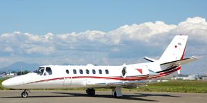 Cessna Citation V cabin for Las Vegas charter