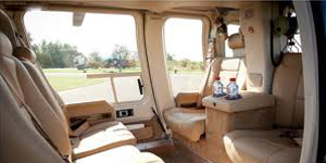Bell 407 view for Las Vegas charter