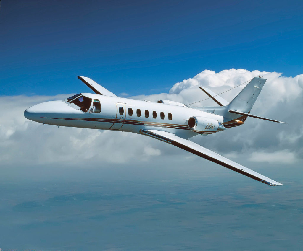 Cessna Citation Ultra light jet for Las Vegas charter