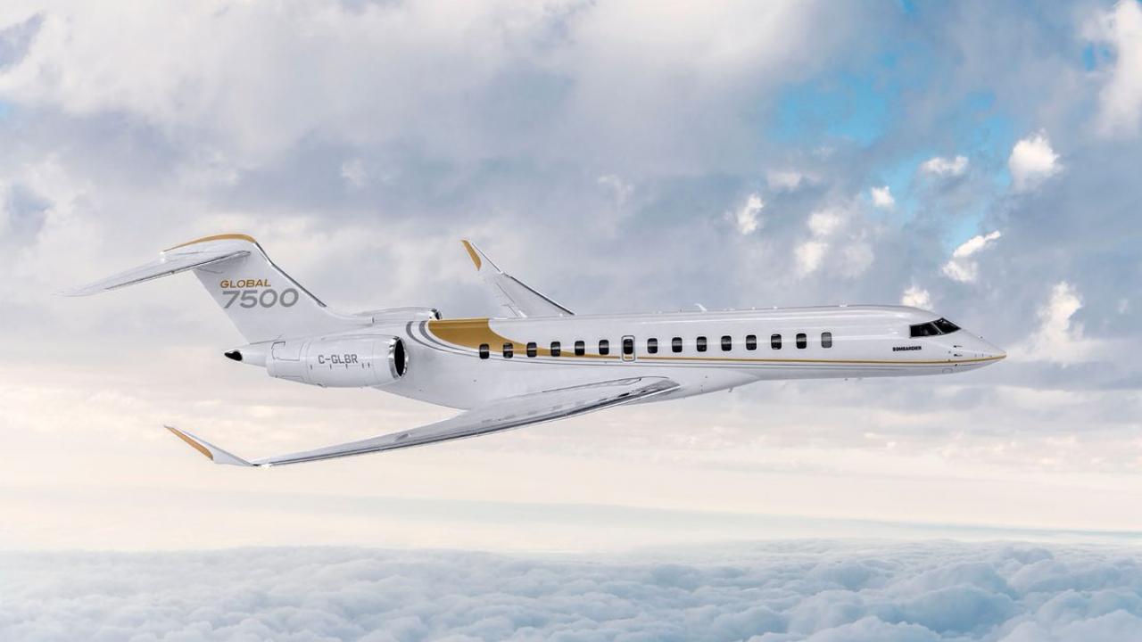 Las Vegas Bombardier Global 7500 Charter
