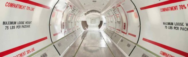 Embraer EMB-120 Brasilia cabin for Las Vegas charter