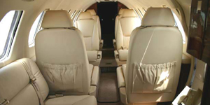 Cessna Citation V view for Las Vegas charter