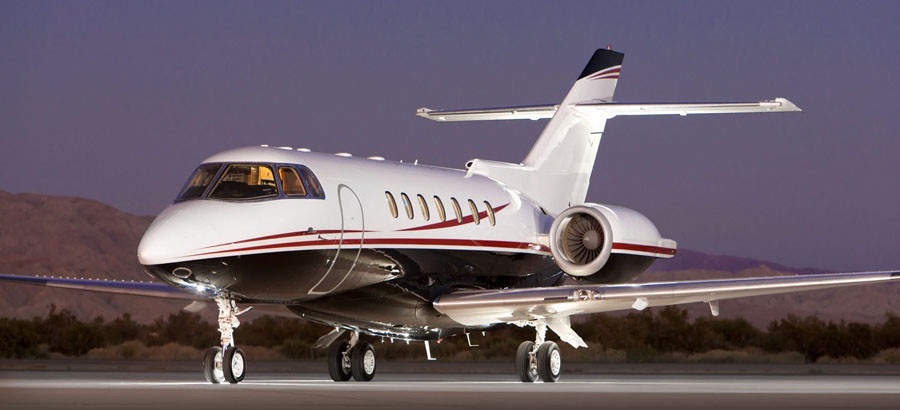 Las Vegas Hawker 1000 Charter
