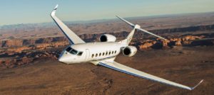 Gulfstream G650 view for Las Vegas charter