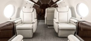 Gulfstream G650 view for Las Vegas charter