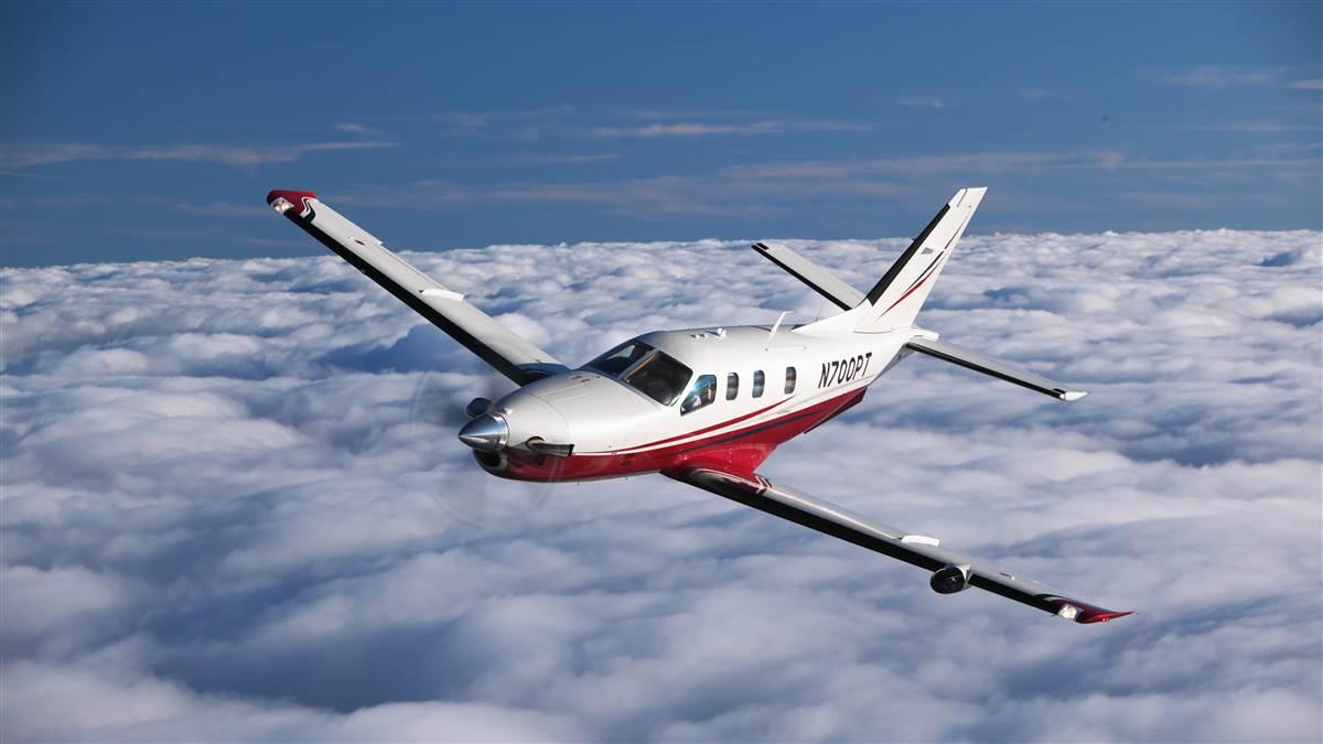 Socata TBM 700 turboprop for Las Vegas charter