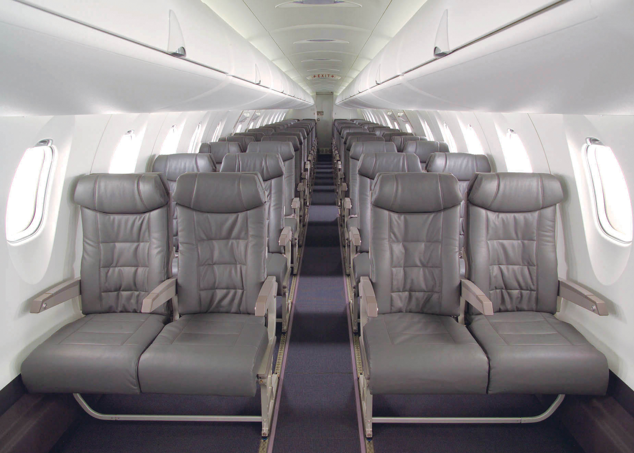 Bombardier CRJ-200 cabin for Las Vegas charter