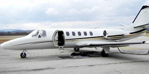 Cessna Citation II cabin for Las Vegas charter