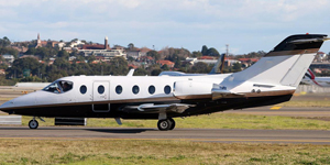 Beechjet 400 view for Las Vegas charter
