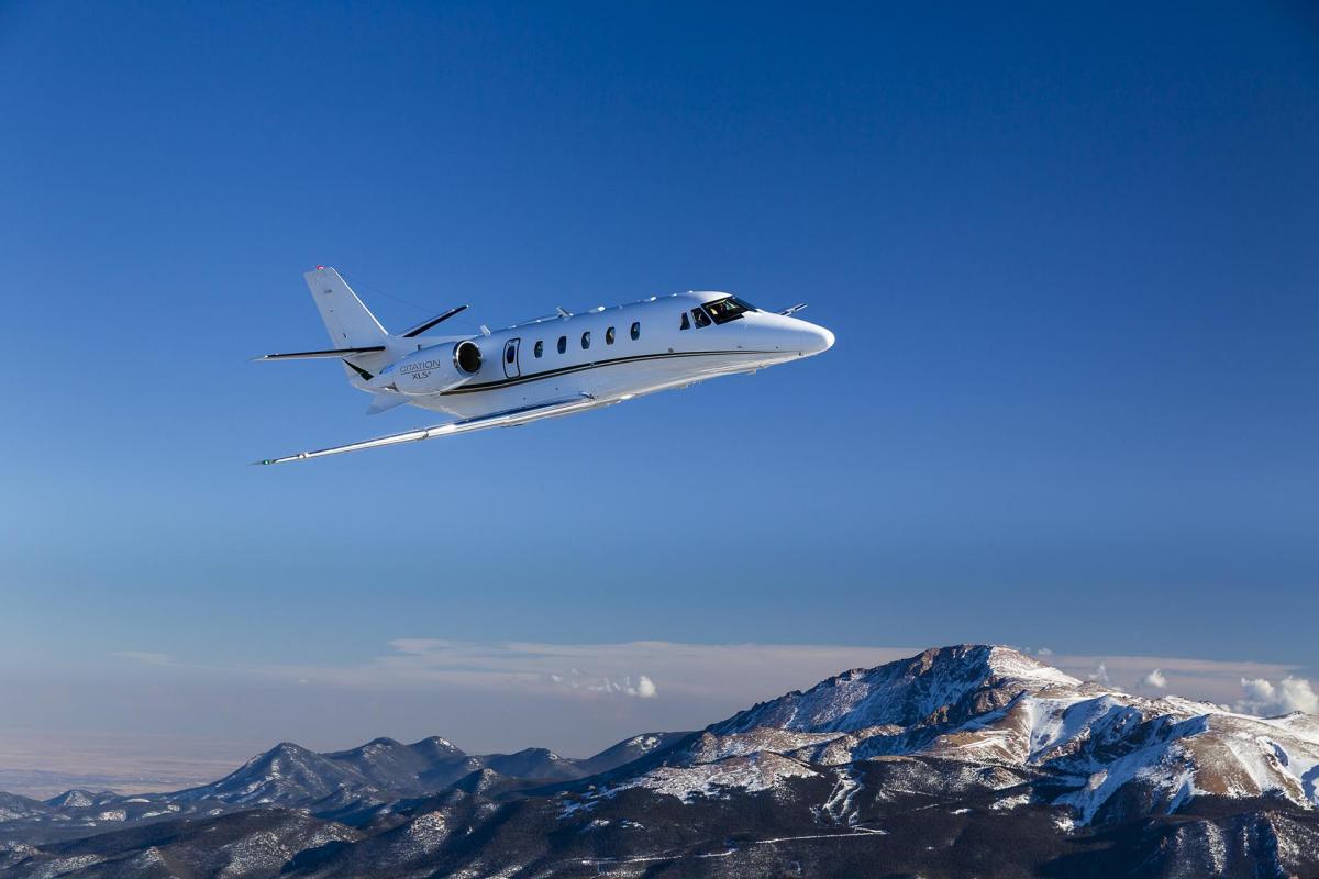 Cessna Citation Excel cabin for Las Vegas charter