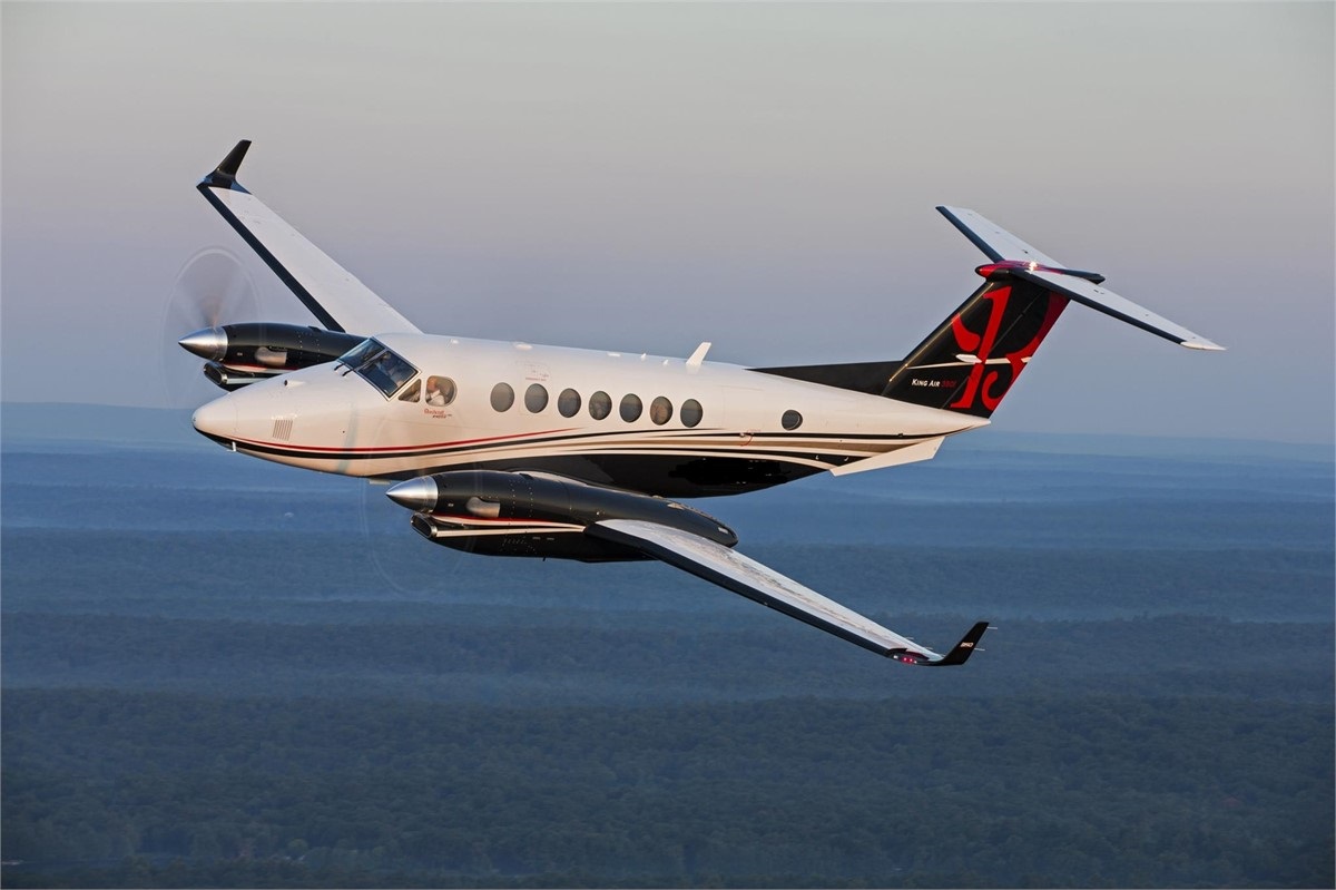 King Air 200 turboprop for Las Vegas charter