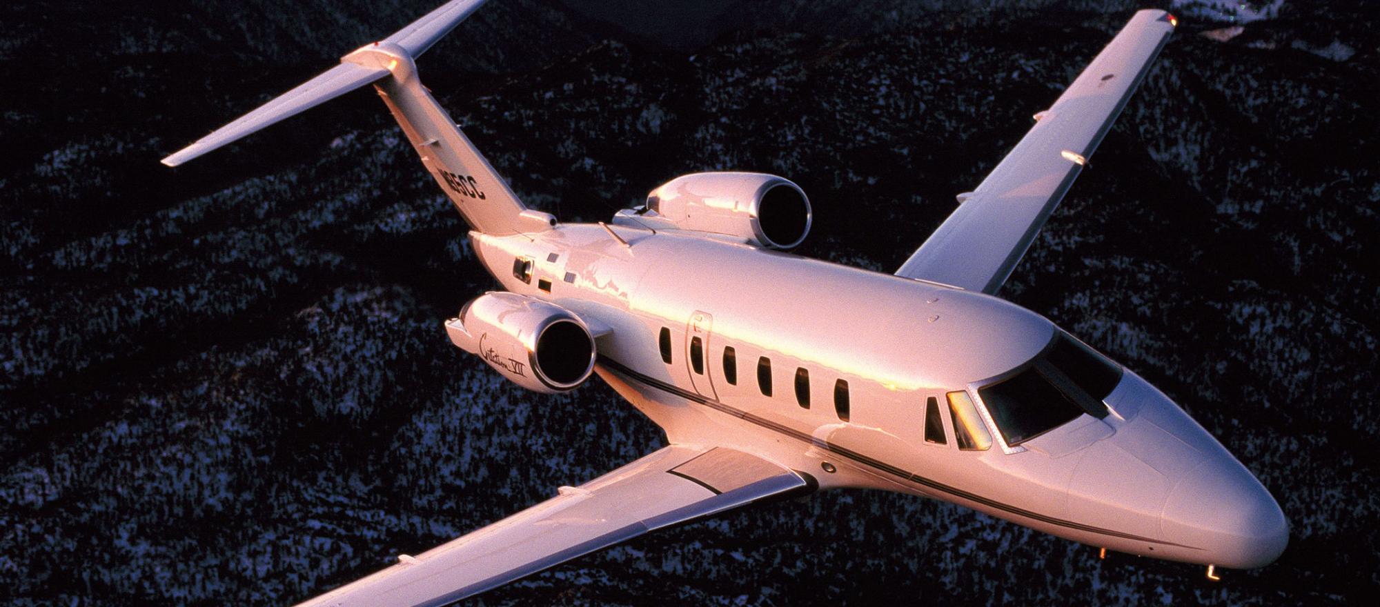Cessna Citation VII midsize jet for Las Vegas charter