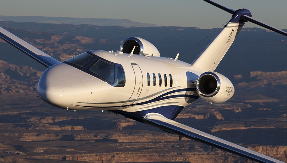 Cessna Citation CJ4 light jet for Las Vegas charter