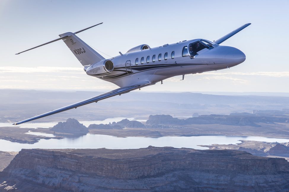 Cessna Citation CJ3 cabin for Las Vegas charter