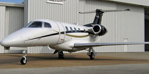 Embraer Phenom 300 view for Las Vegas charter
