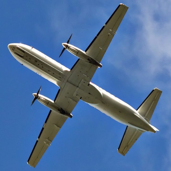 Saab 340 cargo aircraft for Las Vegas charter