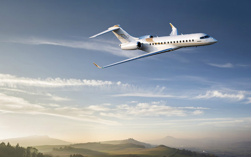 Las Vegas Bombardier Global 6500 Charter