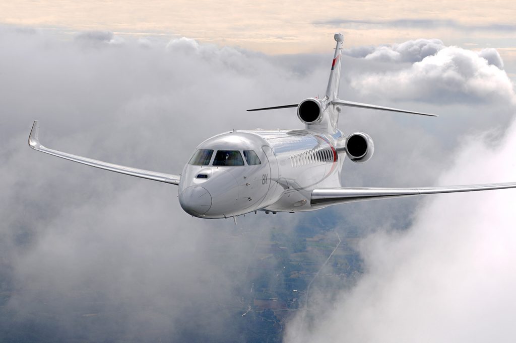 Las Vegas Falcon 8x Charter