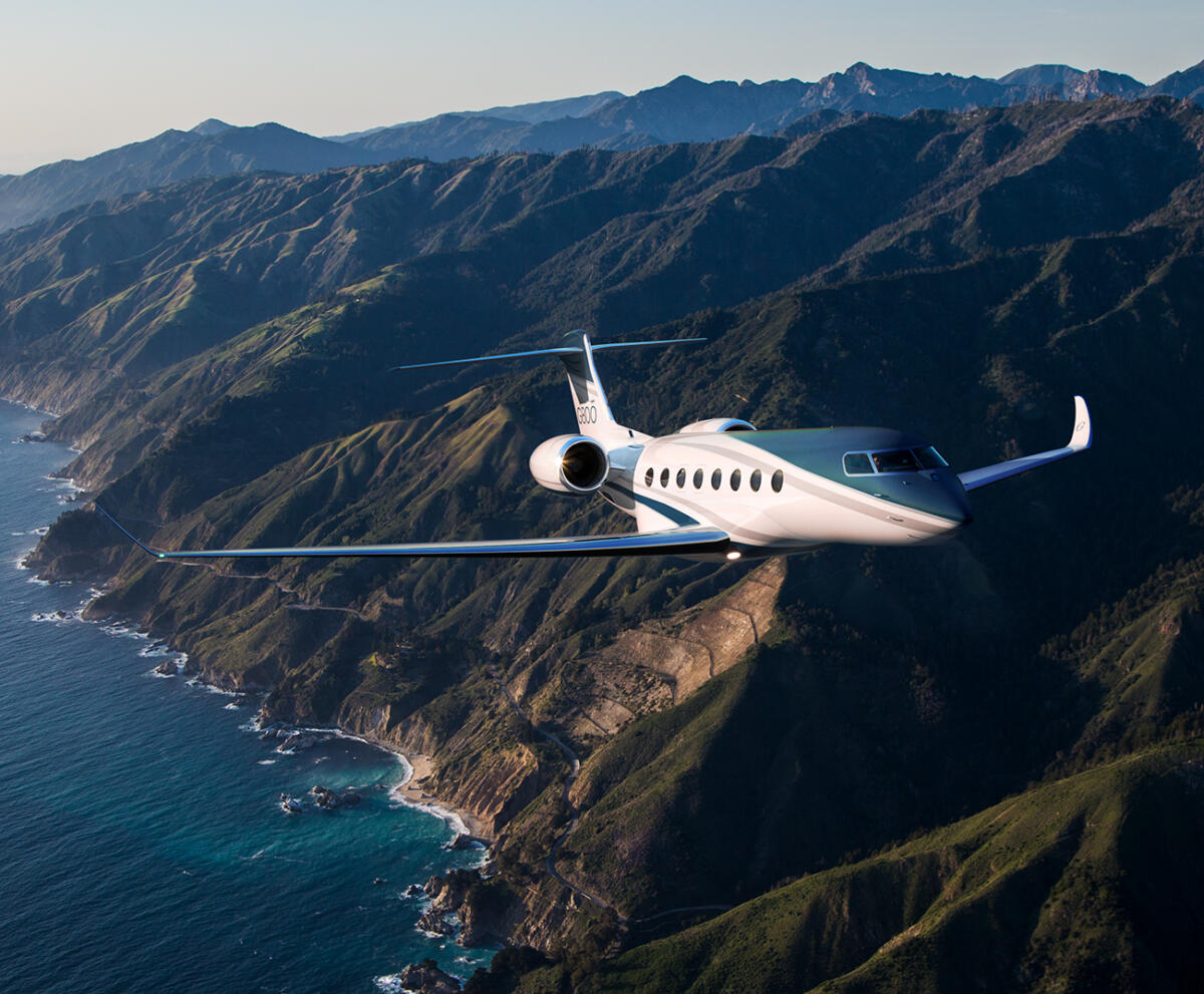 Gulfstream G800 cabin for Las Vegas charter
