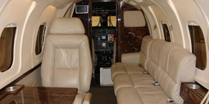 IAI Westwind I cabin for Las Vegas charter