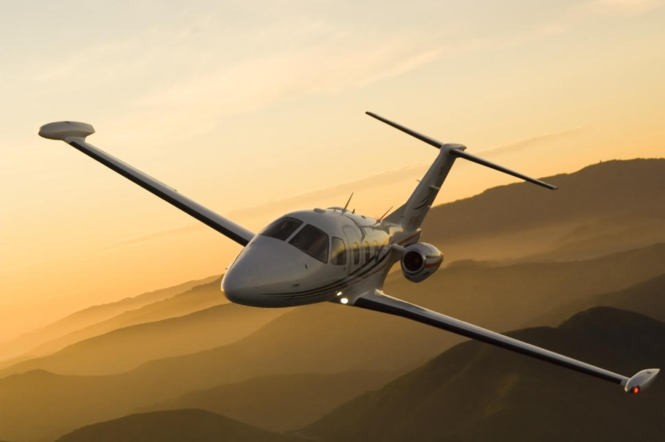 Eclipse 500 cabin for Las Vegas charter
