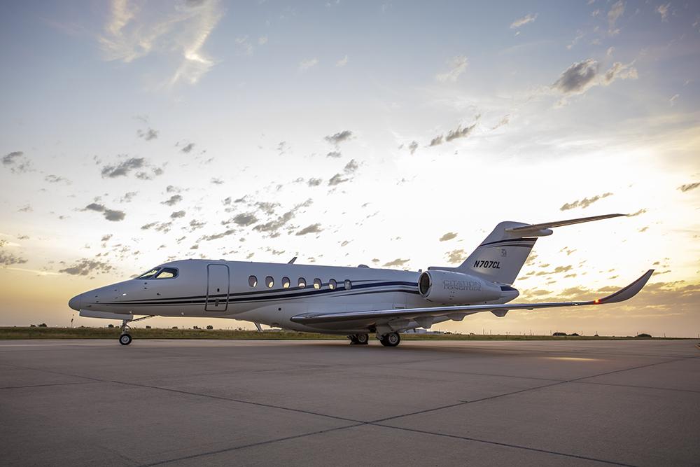 Cessna Citation Longitude cabin for Las Vegas charter
