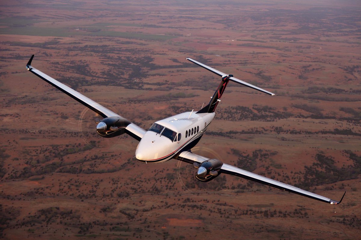 Beechcraft King Air 250 turboprop for Las Vegas charter