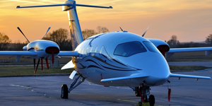Piaggio Avanti II cabin for Las Vegas charter