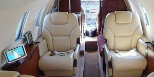 Cessna Citation III view for Las Vegas charter