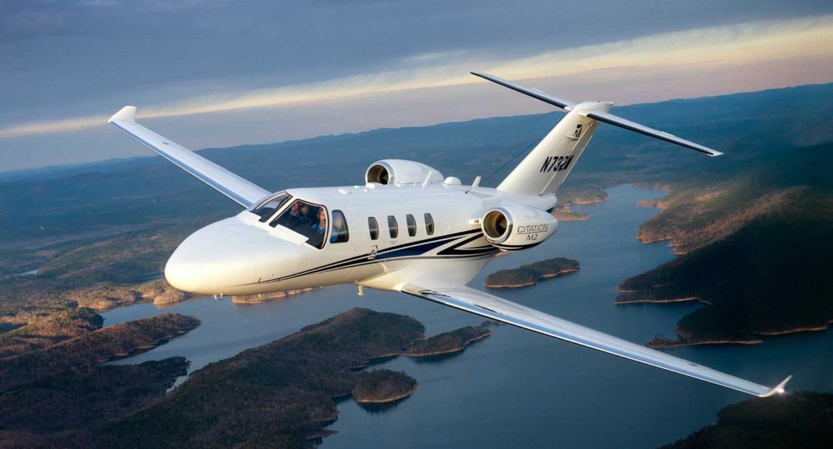 Cessna Citation M2 cabin for Las Vegas charter